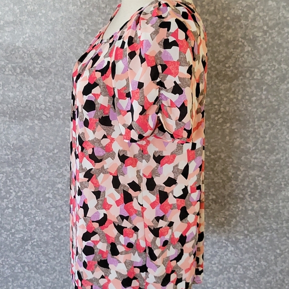 Apt. 9 confetti blouse size large - Picture 3 of 6